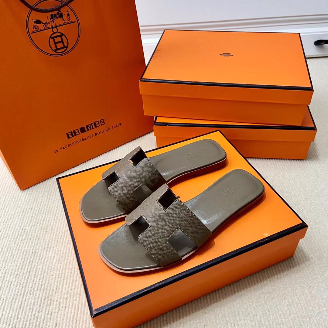 에르메스 올수공 오란 슬리퍼 샌들 앱송 60